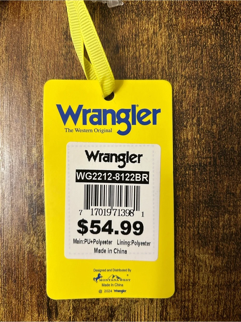 Wrangler brand new